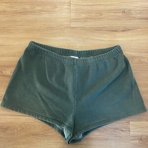 TNA aritzia sweat shorts